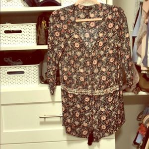 Floral romper